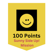 Sunny Side Up Mission Badge